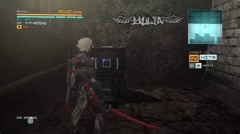 Metal Gear Rising item box